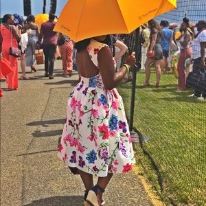 ASOS Floral Scuba Dress